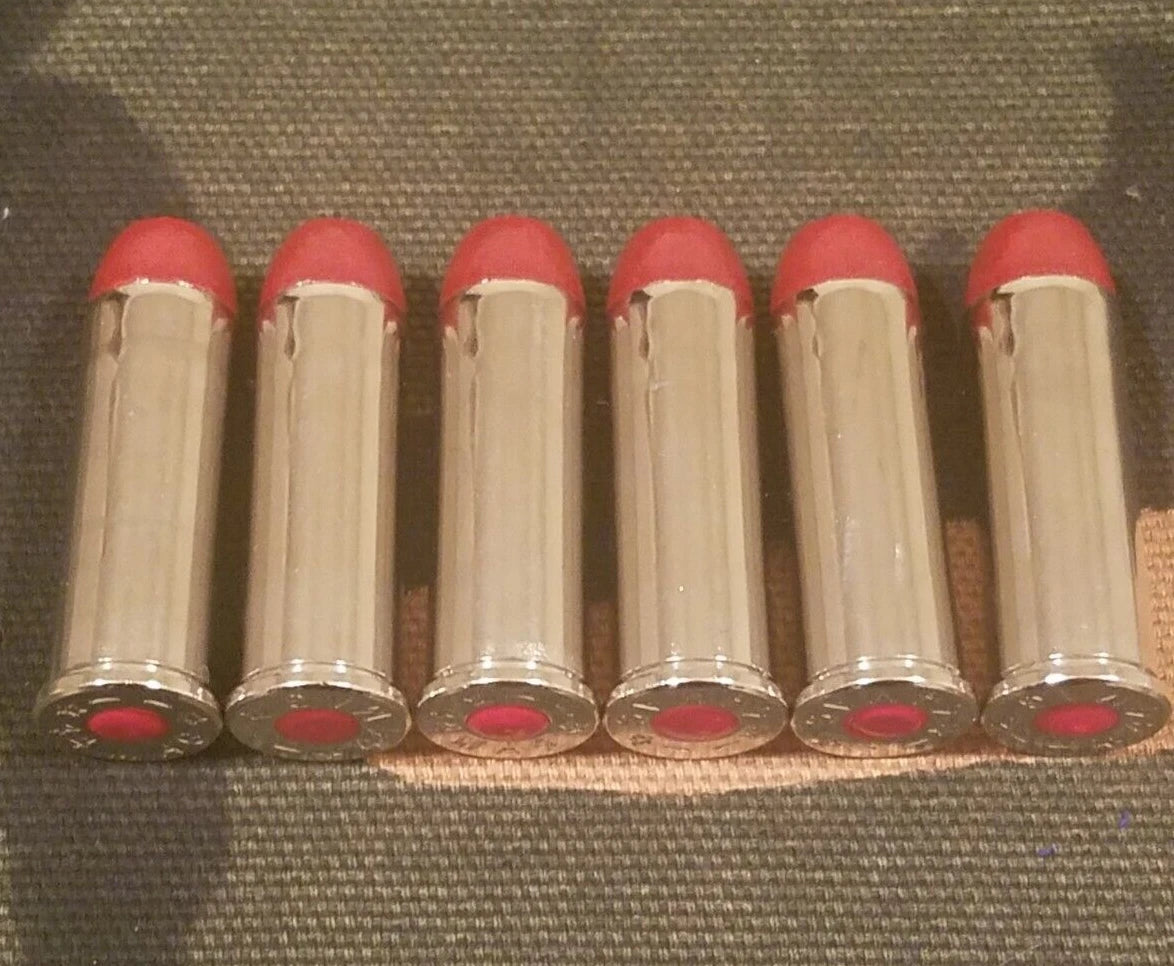 44 REM MAG Snap Caps Set of 6 (Red and Nickel) 200GN.!!!
