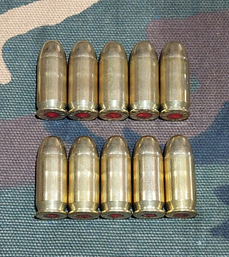 45 ACP Snap Caps Set of 10 (Brass) 230GR Real Weight!!!