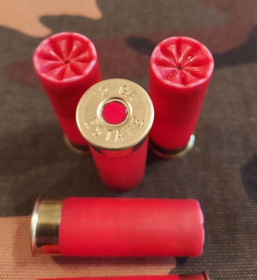 12 Gauge 2 3/4" 1oz. Snap Caps Dummy Training Rounds Set of 5 (Safety Red)