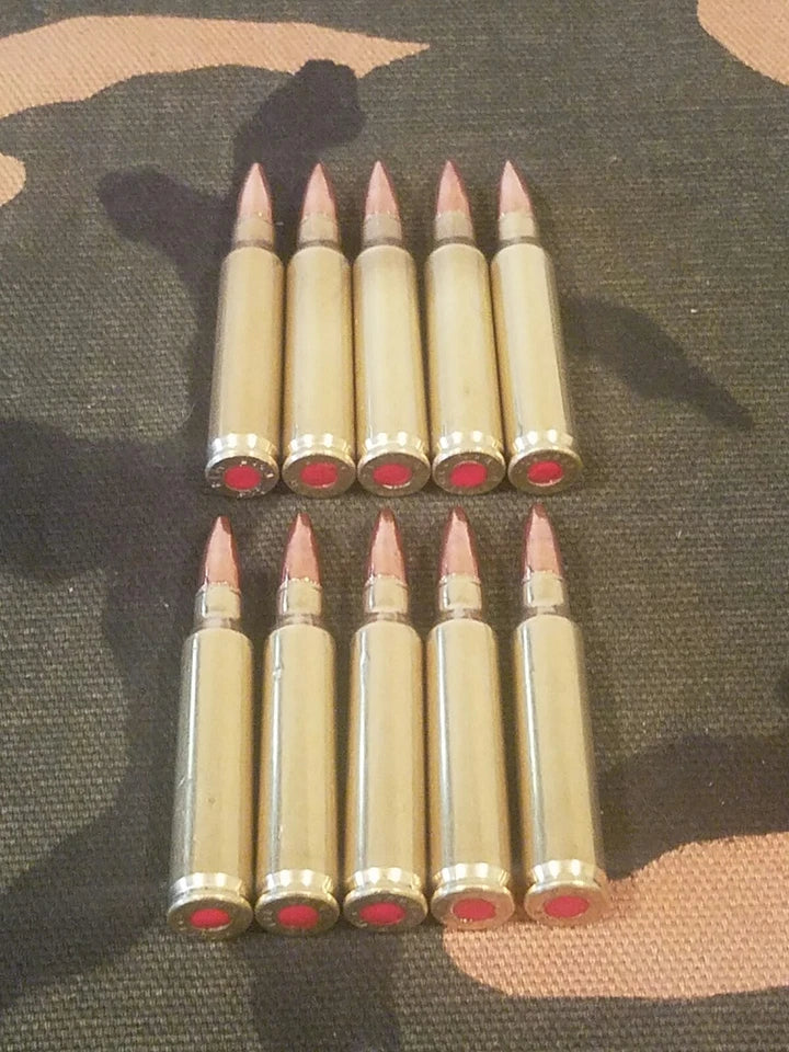 223/5.56 Snap Caps Set of 10 (Safety Red)