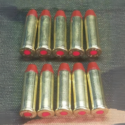 38 Special Snap Caps Set of 10 (Red+Brass) Real 125gr Weight!!!