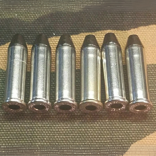 38 Special Snap Caps Set of 6 (Black+Nickel) Real 125GR Weight!!!