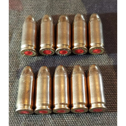 9mm Luger Snap Caps Set of 10 (Brass+Brass)