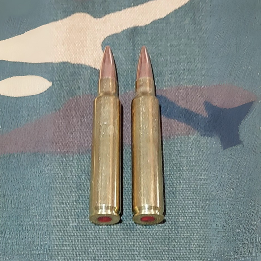 338 Remington Ultra Mag Snap Caps Set of 2 (Brass and FMJ) Real Weight!!!