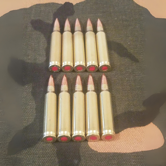 223/5.56 Snap Caps Set of 10 (Safety Red)