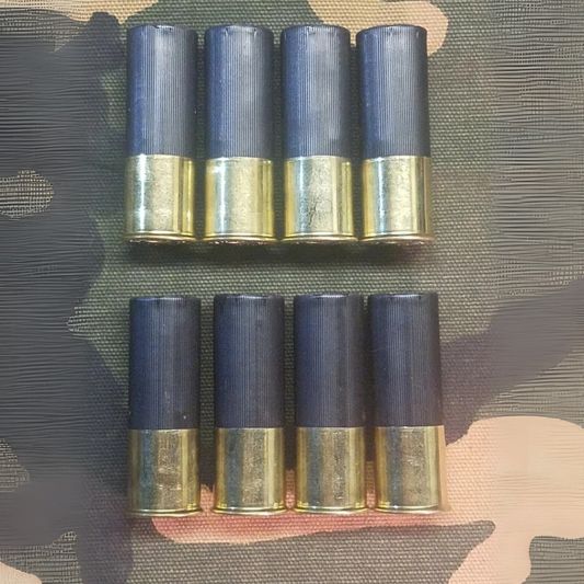 12 Gauge 2 3/4" 1oz. Snap Caps Dummy Training Rounds Set of 8 (Safety Black)