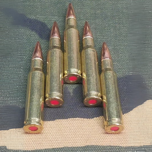 308 Win. Snap Caps Set of 5 (Safety Red)