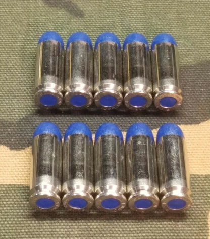 10mm Snap Caps Set of 10 (Blue+Nickel) Real 200GR Weight!!!