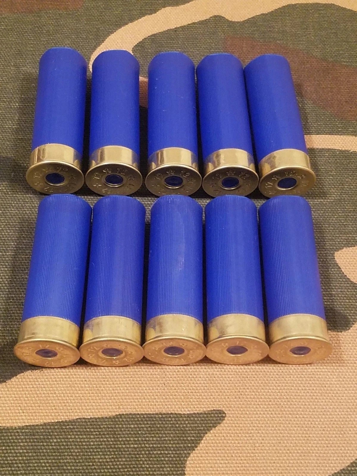 12 Gauge 2 3/4" 1oz. Snap Caps Dummy Training Rounds Set of 10 (Safety Blue)