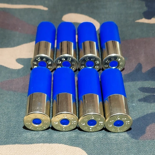 12 Gauge 2 3/4" Snap Caps Training Rounds Set of 8 (Safety Blue) High Brass 1oz