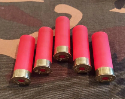12 Gauge 2 3/4" 1oz. Snap Caps Dummy Training Rounds Set of 5 (Safety Red)
