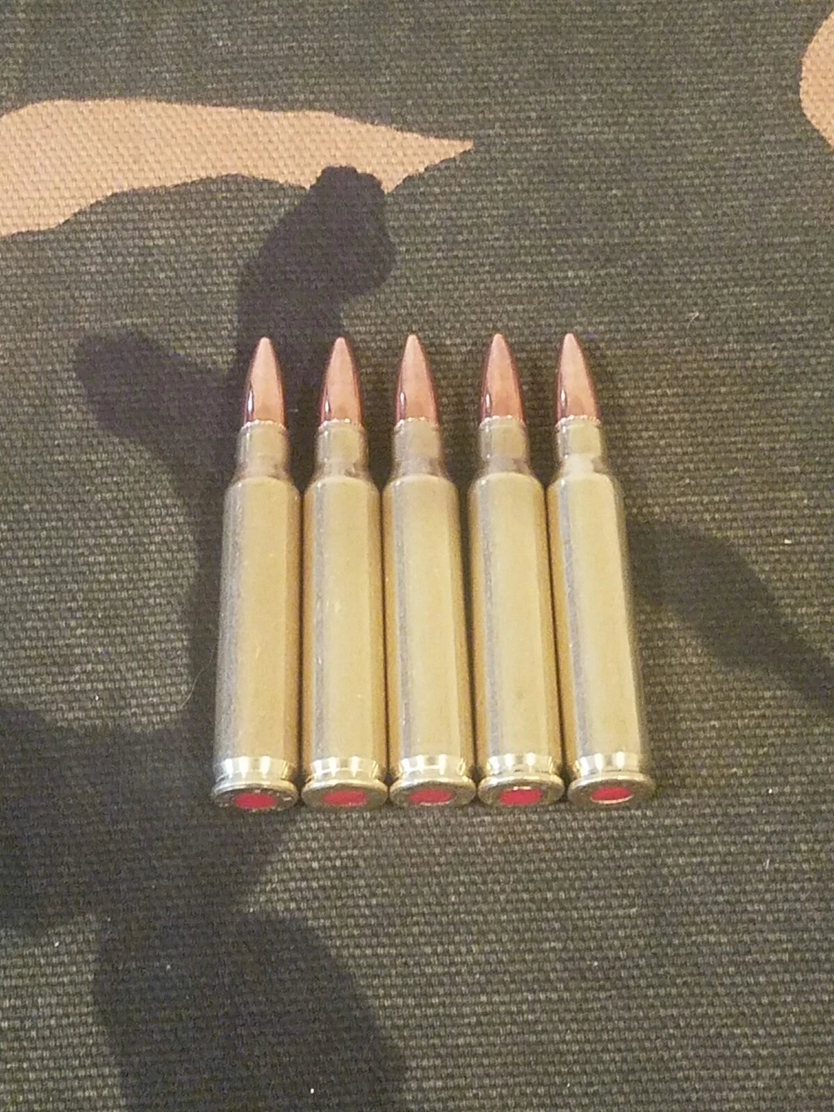 223/5.56 Snap Caps Set of 5 (Safety Red)