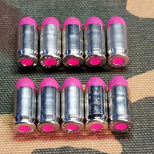 380 Snap Caps Set of 10 (Pink+Nickel)