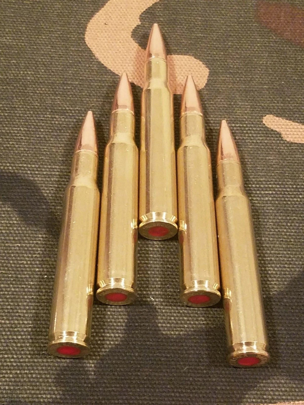 30-06 Springfield Snap Caps Set of 5 (Safety Red)