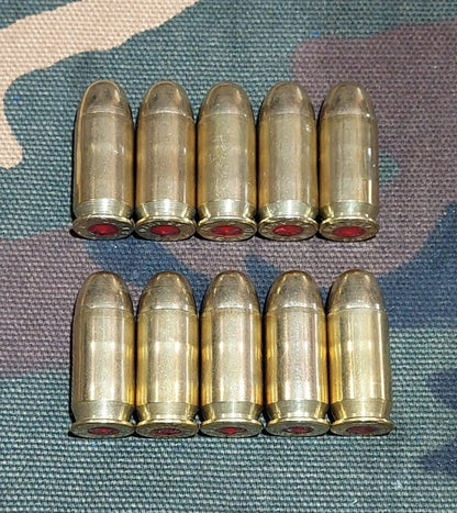 45 ACP Snap Caps Set of 10 (Brass) 230GR Real Weight!!!
