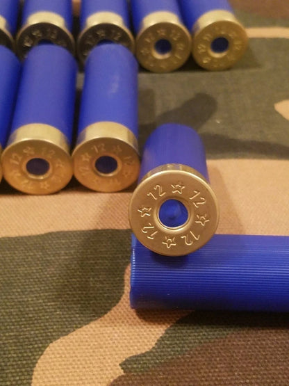 12 Gauge 2 3/4" 1oz. Snap Caps Dummy Training Rounds Set of 10 (Safety Blue)