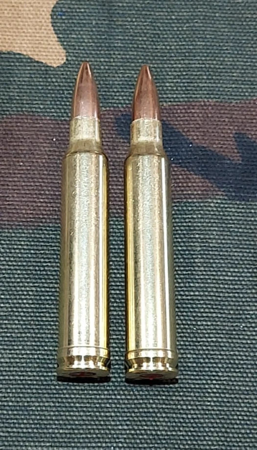 338 WIN MAG, Snap Caps Set of 2 (Brass+FMJ) Real Weight!!!