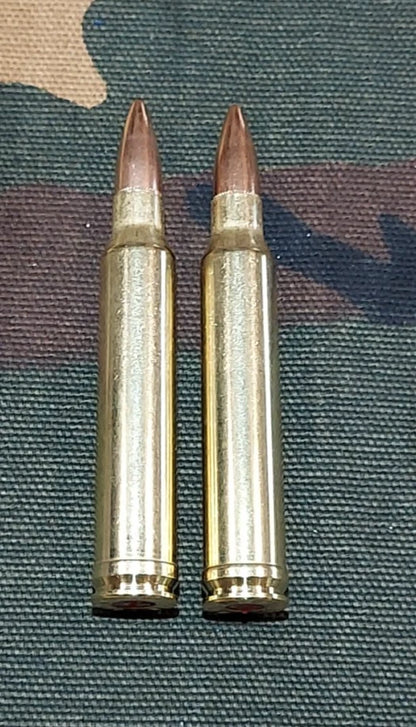 338 WIN MAG, Snap Caps Set of 2 (Brass+FMJ) Real Weight!!!
