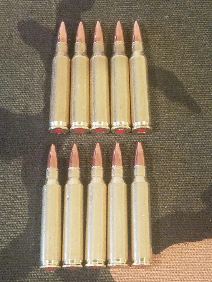 223/5.56 Snap Caps Set of 10 (Safety Red)