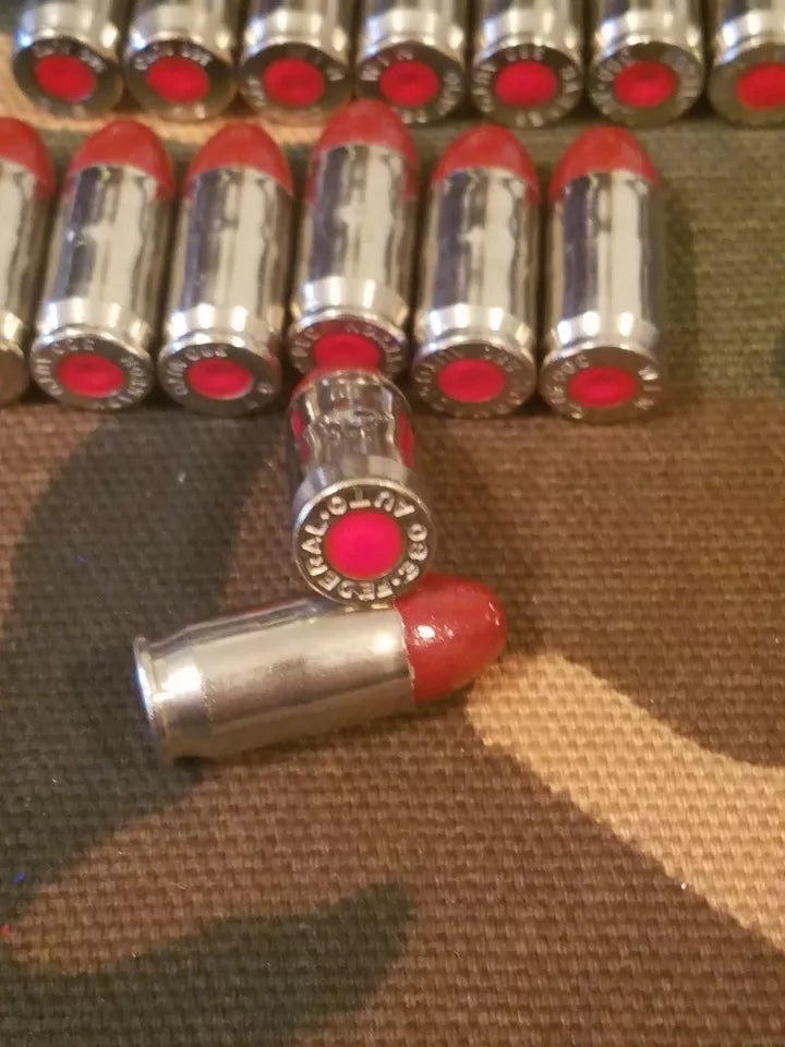 380 Snap Caps Set of 15 (Red+Nickel)