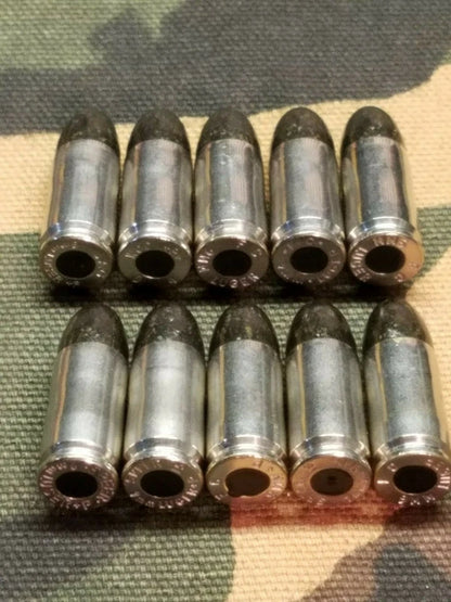 9mm Snap Caps Set of 10 (Black+Nickel)