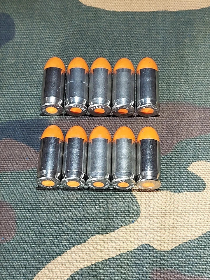 45 Acp Snap Caps Set of 10 (Orange+nickel) 230GR Real Weight!!!