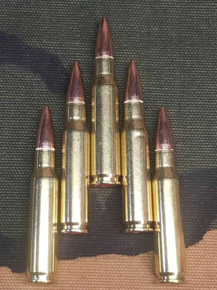 308 Win. Snap Caps Set of 5 (Safety Red)
