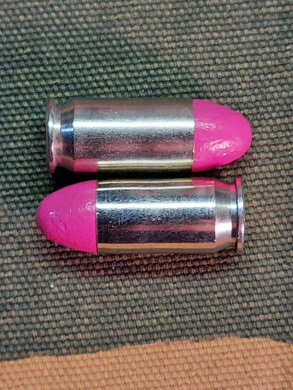 45 ACP Snap Caps Set of 6 (Pink+Nickel) Real 230GR Weight!!!