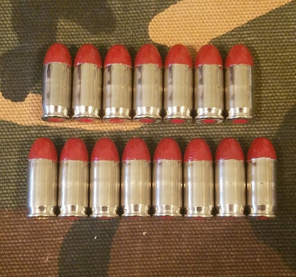 380 Snap Caps Set of 15 (Red+Nickel)