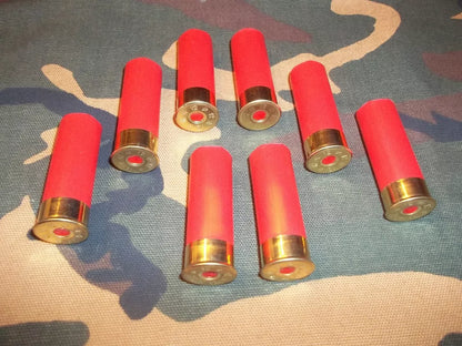12 Gauge 2 3/4" 1oz. Snap Caps Dummy Training Rounds Set of 8 (Safety Red)