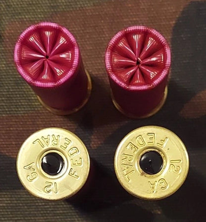 12 Gauge 2 3/4" Snap Caps Dummy Training Rounds Set of 8 (Burgandy) 1oz
