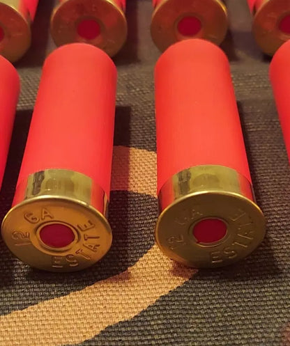 12 Gauge 2 3/4" Snap Caps Dummy Training Rounds Set of 10 (Safety Red) 1oz ea.