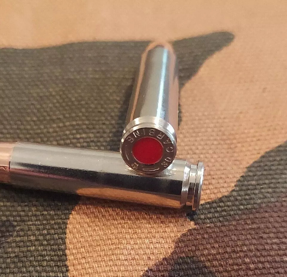30 Carbine Snap Caps Set of 5 (Nickel+Red)