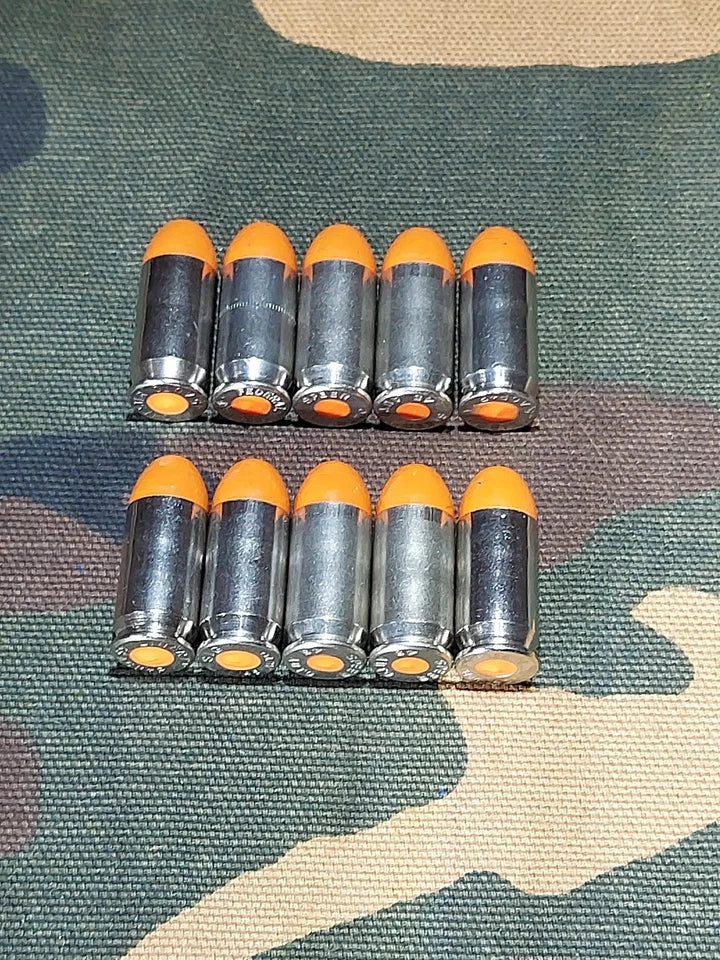45 Acp Snap Caps Set of 10 (Orange+nickel) 230GR Real Weight!!!