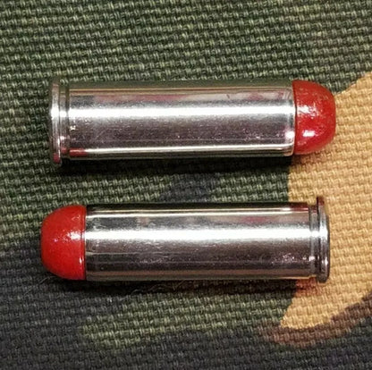 38 Special Snap Caps Set of 6 (Red+Nickel) Real 125GR Weight!!!