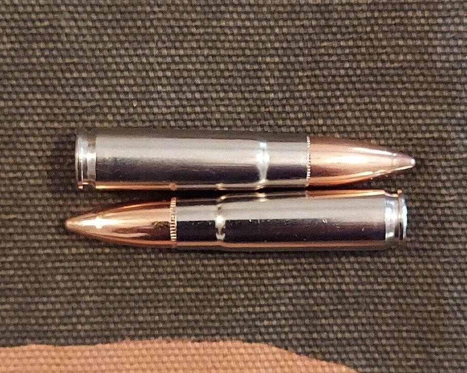 300 Blackout Snap Caps Set of 5 (Nickel+Safety Red) 180GR Weighted