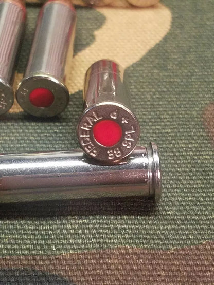 38 Special Snap Caps Set of 10 (Red+Nickel) Real 125gr Weight!!!
