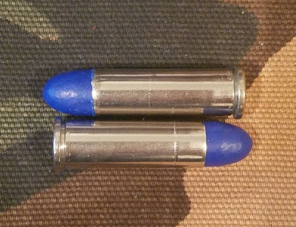 38 Special Snap Caps Set of 12 (Blue+Nickel) Real 125GR Weight!!!