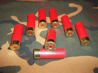 12 Gauge 2 3/4" 1oz. Snap Caps Dummy Training Rounds Set of 8 (Safety Red)