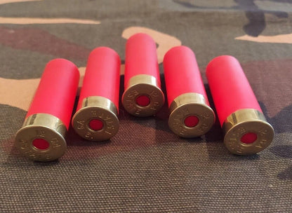 12 Gauge 2 3/4" 1oz. Snap Caps Dummy Training Rounds Set of 5 (Safety Red)