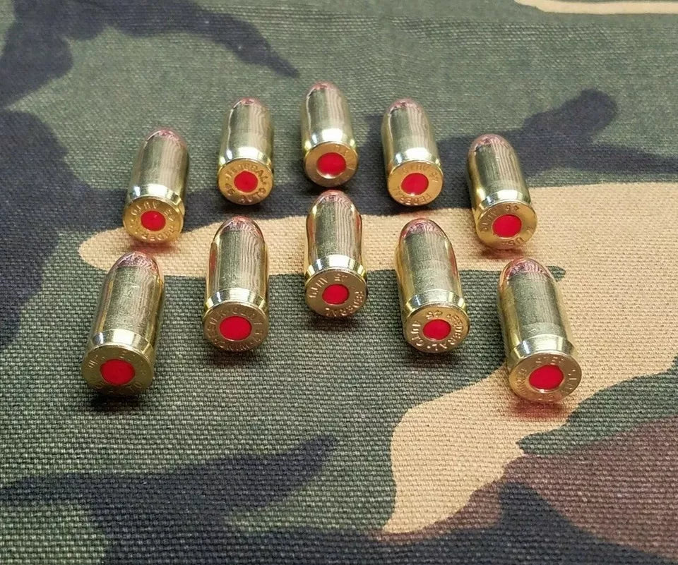 45 ACP Snap Caps Set of 10 (Brass+FMJ) Real Weight!!!