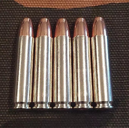 30 Carbine Snap Caps Set of 5 (Nickel+Red)