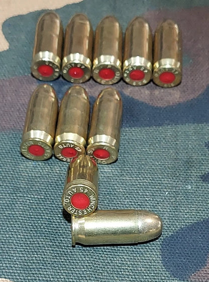 45 ACP Snap Caps Set of 10 (Brass) 230GR Real Weight!!!