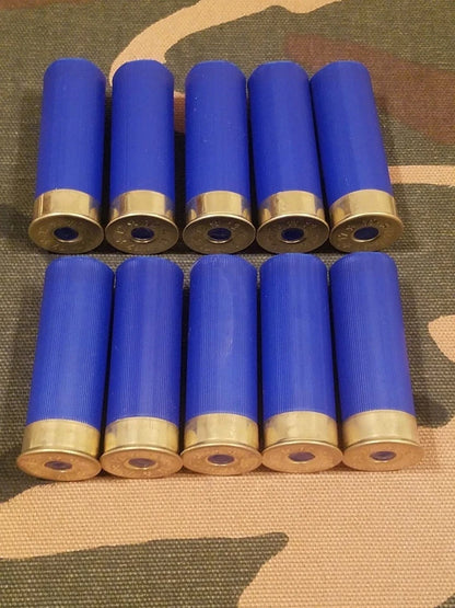 12 Gauge 2 3/4" 1oz. Snap Caps Dummy Training Rounds Set of 10 (Safety Blue)