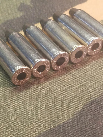 38 Special Snap Caps Set of 6 (Black+Nickel) Real 125GR Weight!!!
