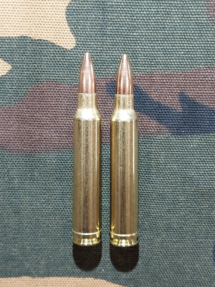 338 WIN MAG, Snap Caps Set of 2 (Brass+FMJ) Real Weight!!!