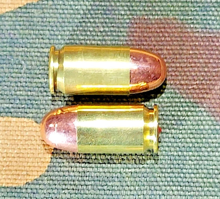 45 Gap Snap Caps Set of 10 (Brass+Fmj) Real Weight!!! 45 G.A.P.