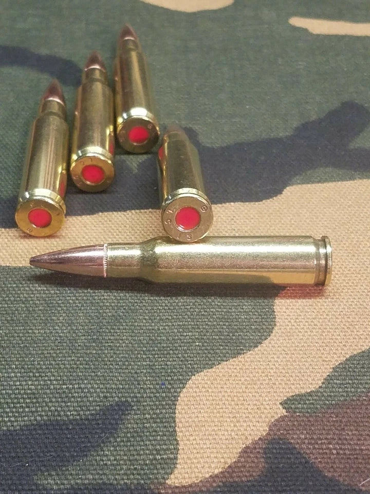 308 Win. Snap Caps Set of 5 (Safety Red)