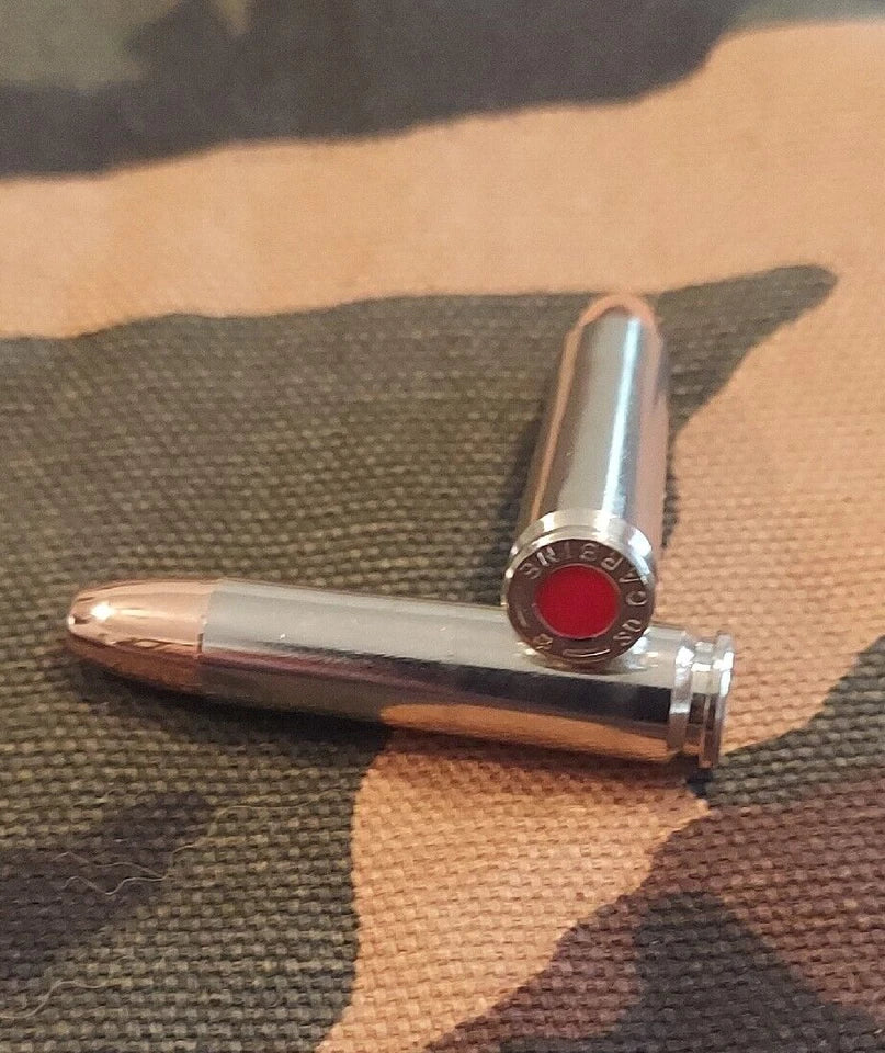 30 Carbine Snap Caps Set of 5 (Nickel+Red)
