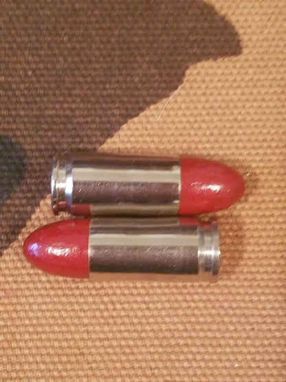 9mm Luger Snap Caps Set of 15 (Red+Nickel)